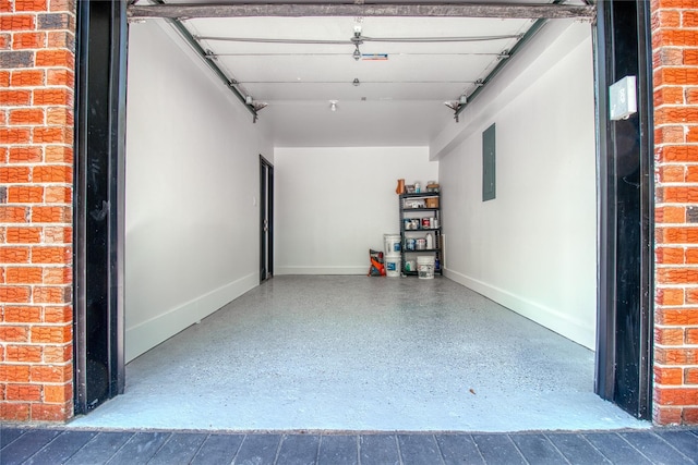 22 May Pl, Staten Island, NY 10312 - garage with electric panel and baseboards