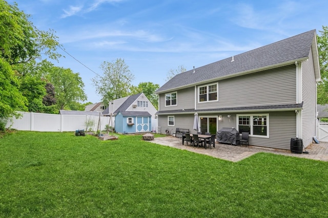 130 Shenandoah Blvd N, Nesconset, NY 11767 - back of property with a patio area