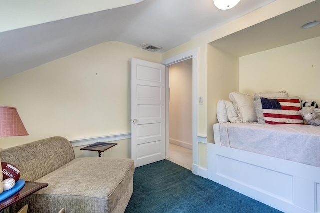 8 Chicken Valley Rd, Old Brookville, NY 11545 - living area with dark carpet and vaulted ceiling