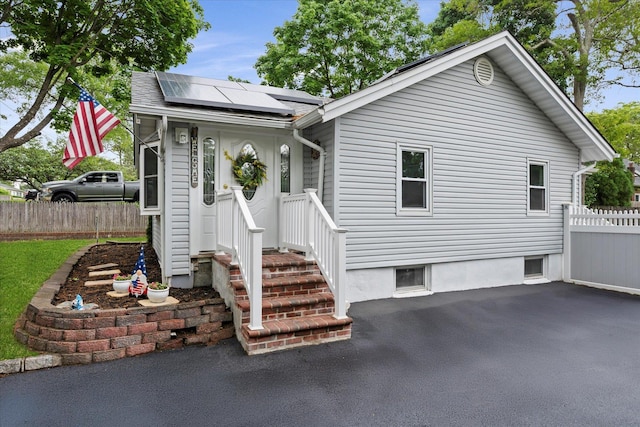 8 Lafayette Ave, Lake Grove, NY 11755 - view of front of house with solar panels