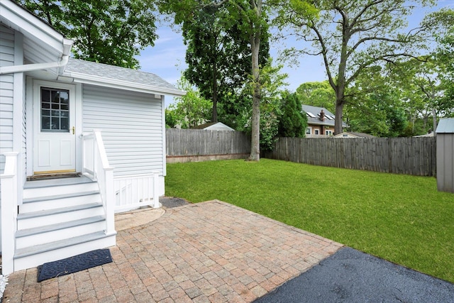 8 Lafayette Ave, Lake Grove, NY 11755 - view of patio / terrace with entry steps