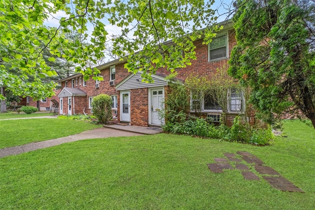 1668 Rte 9 Unit 10D, Wappingers Falls, NY 12590 - view of front of home featuring a front yard and brick siding