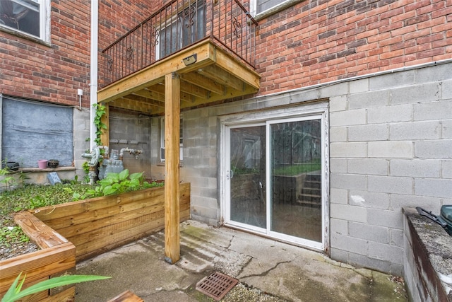 1668 Rte 9 Unit 10D, Wappingers Falls, NY 12590 - view of patio with a balcony