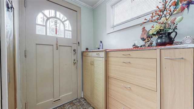 68-37 Kessel St, Forest Hills, NY 11375 - entrance foyer with crown molding