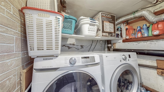 68-37 Kessel St, Forest Hills, NY 11375 - washroom with washing machine and clothes dryer