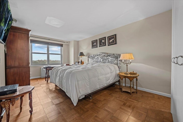 555 Kappock St Unit 17D, Bronx, NY 10463 - bedroom featuring baseboards