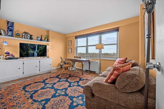 555 Kappock St Unit 17D, Bronx, NY 10463 - living area featuring baseboards and light wood-style flooring