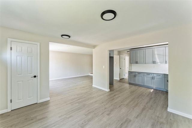 183-19 145th Ave, Springfield Gardens, NY 11413 - spare room with baseboards and light wood finished floors