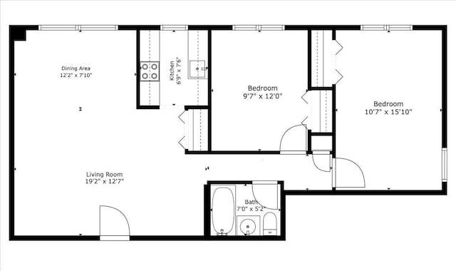 2545 Sedgwick Ave Unit 3B, Bronx, NY 10463 - floor plan / room layout