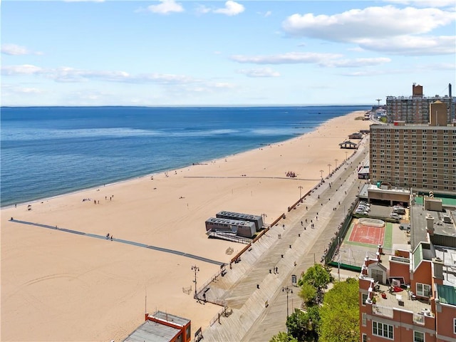150 Oceana Dr W Unit 4B, Brooklyn, NY 11235 - drone / aerial view of extended coastline