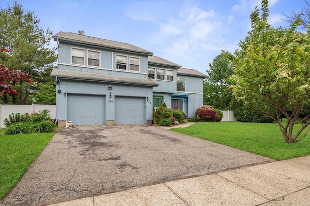 204 Carnation Dr, Farmingdale, NY 11735 - view of front of property featuring driveway, an attached garage, and a shingled roof