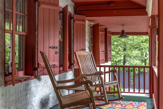 1282 Old Post Rd, Ulster Park, NY 12487 - view of porch