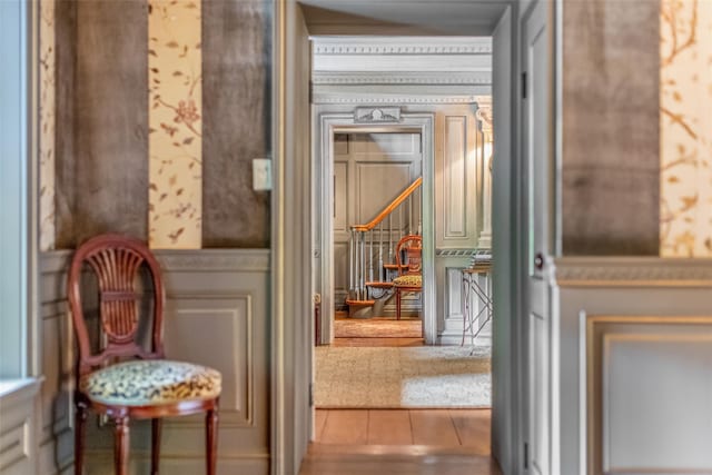 1282 Old Post Rd, Ulster Park, NY 12487 - corridor featuring stairs