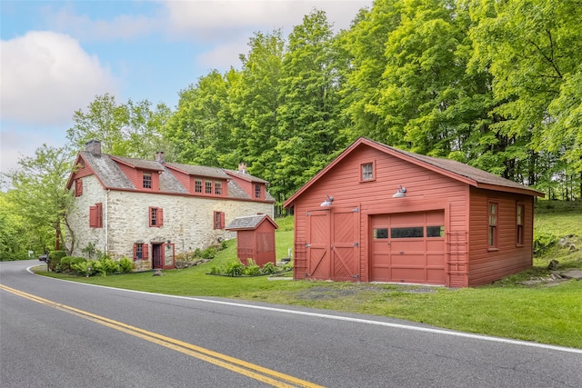 1282 Old Post Rd, Ulster Park, NY 12487 - view of detached garage