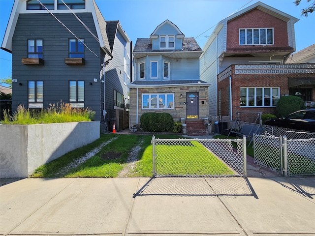 1213 E 35th St, Brooklyn, NY 11210 - view of front of house featuring a gate
