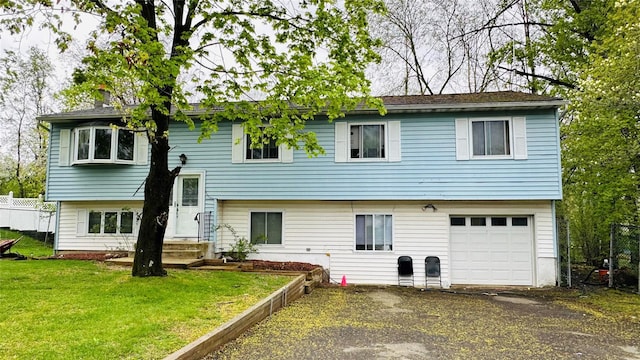 10 Congress Dr, Washingtonville, NY 10992 - rear view of property with a garage and driveway