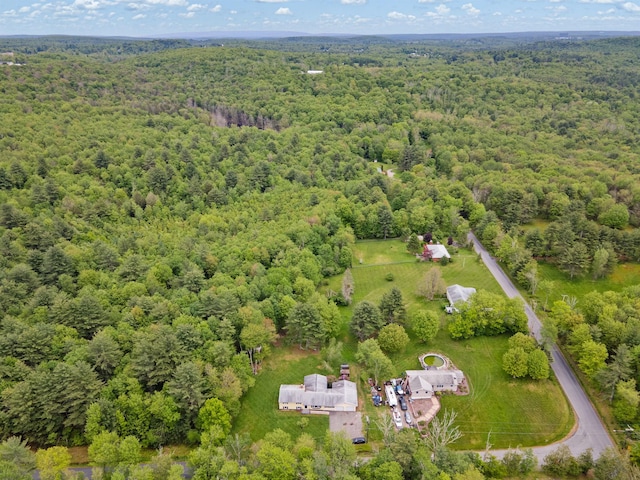 323 Harris Rd, Monticello, NY 12701 - bird's eye view of a forest