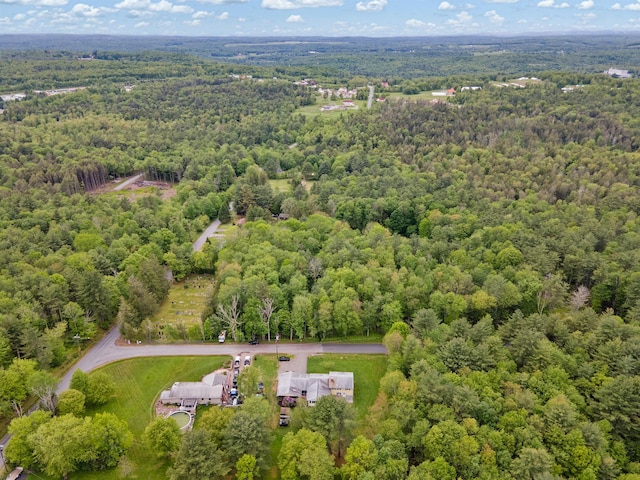 323 Harris Rd, Monticello, NY 12701 - aerial view of property and surrounding area with a heavily wooded area