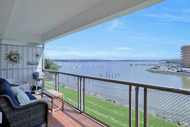 103 Gedney St Unit 2N, Nyack, NY 10960 - balcony with a water view