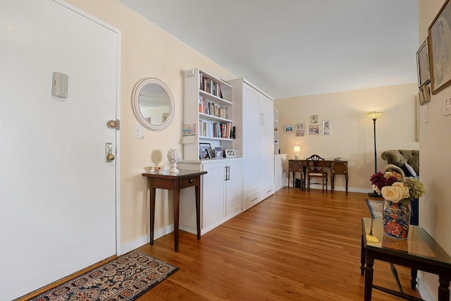 103 Gedney St Unit 2N, Nyack, NY 10960 - entryway with wood finished floors and baseboards