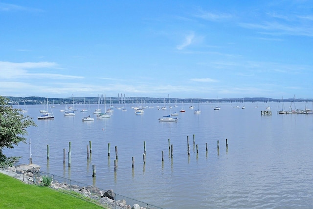 103 Gedney St Unit 2N, Nyack, NY 10960 - water view featuring a dock