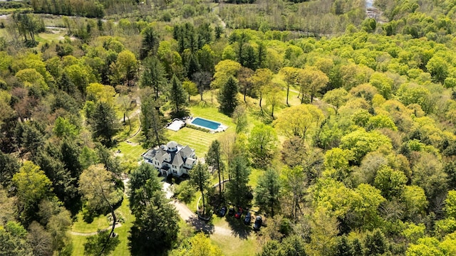 390 Erpf Rd, Arkville, NY 12406 - aerial view of a heavily wooded area