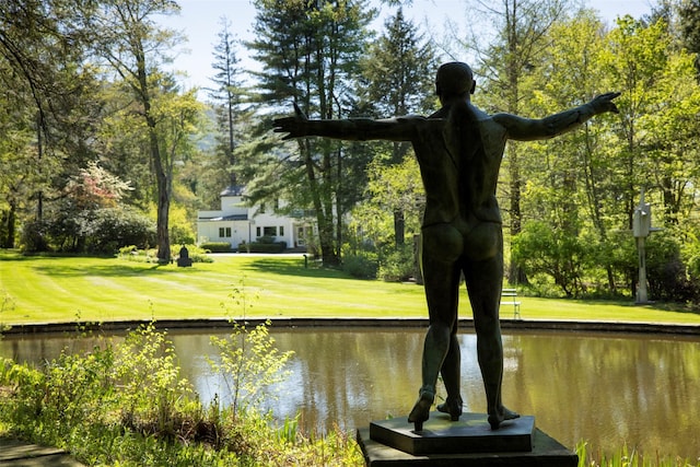 390 Erpf Rd, Arkville, NY 12406 - water view with a tree filled landscape