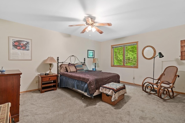 20 Old Farm Ln, Garrison, NY 10524 - bedroom featuring carpet flooring and a ceiling fan