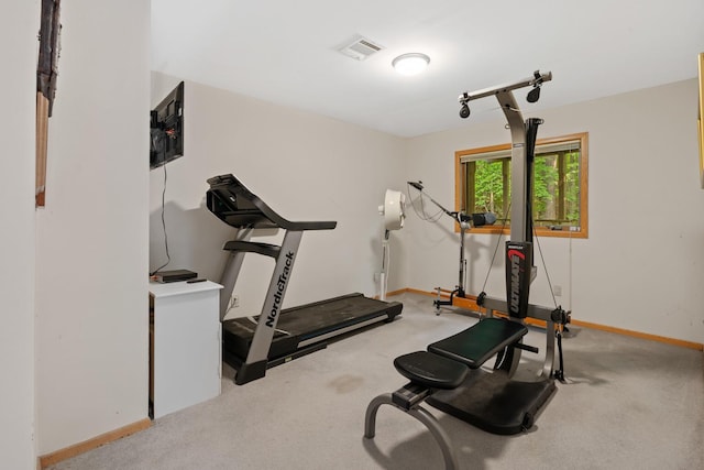 20 Old Farm Ln, Garrison, NY 10524 - exercise room featuring carpet
