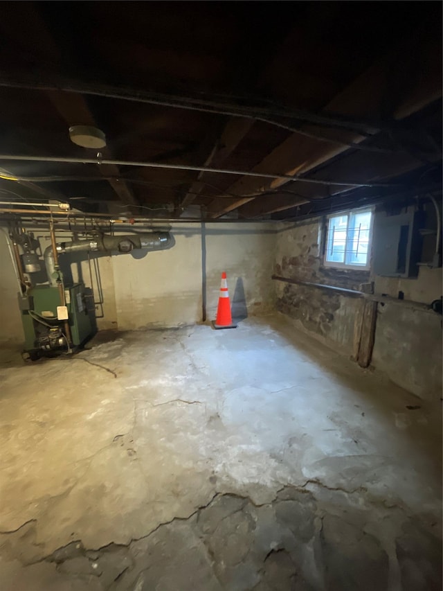 32 Moquette Row S, Yonkers, NY 10703 - below grade area with electric panel