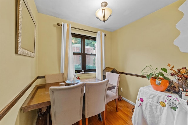 35 Lawrence Dr Unit A, White Plains, NY 10603 - dining area with wood finished floors and baseboards