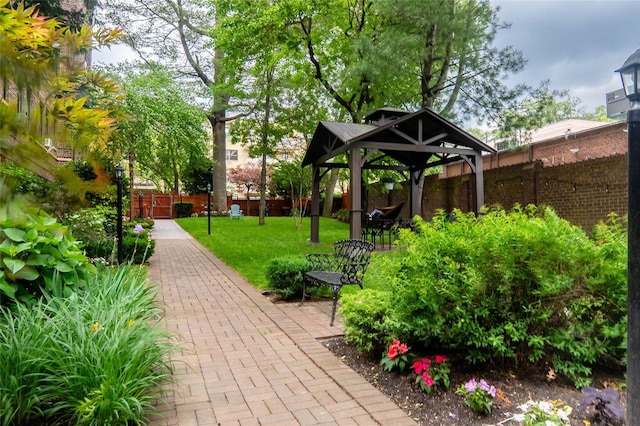 8 Barstow Rd Unit 4F, Great Neck, NY 11021 - view of community with a gazebo