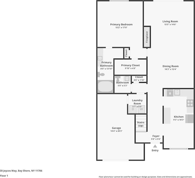 30 Joyces Way, Bay Shore, NY 11706 - home floor plan