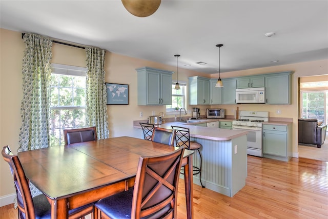 17 Gettysburg Dr Unit 17, Port Jefferson Station, NY 11776 - dining space featuring light wood finished floors and baseboards