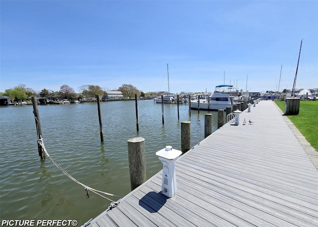 263 River Ave Unit 52, Patchogue, NY 11772 - dock with a water view