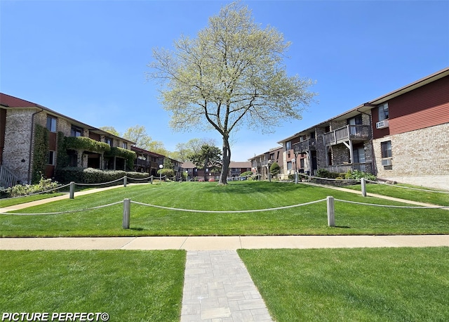 263 River Ave Unit 52, Patchogue, NY 11772 - view of property's community with a residential view and a lawn