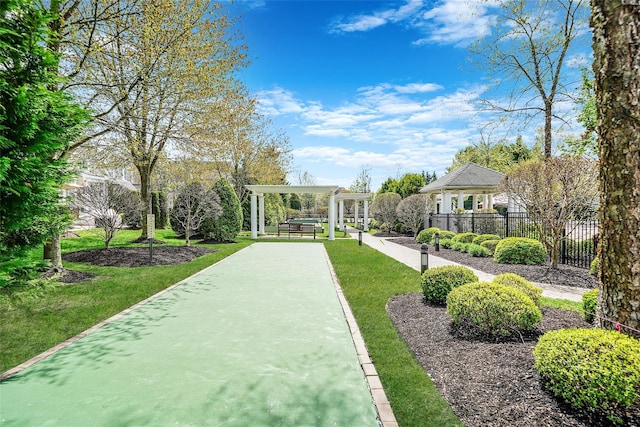 23 Sonata Ct, Lake Grove, NY 11755 - view of property's community with a bocce ball area