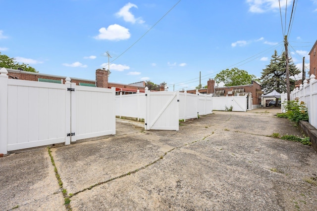 64-30 73rd Pl, Middle Village, NY 11379 - view of yard with a gate