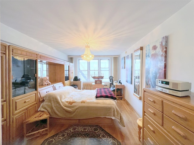 94-11 59th Ave Unit F24, Elmhurst, NY 11373 - bedroom featuring light wood-type flooring