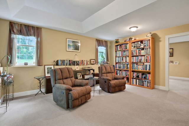 390 Lakeside Rd, Newburgh, NY 12550 - sitting room featuring carpet flooring, healthy amount of natural light, and baseboards