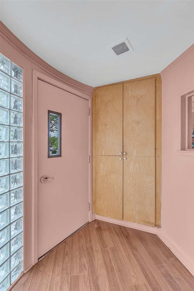 5 E Walnut St, Long Beach, NY 11561 - foyer entrance with light wood-style flooring