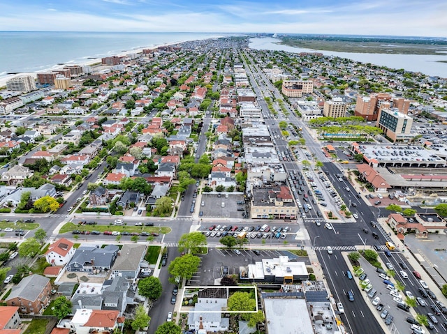 5 E Walnut St, Long Beach, NY 11561 - aerial view of property's location with a nearby body of water and nearby urban area