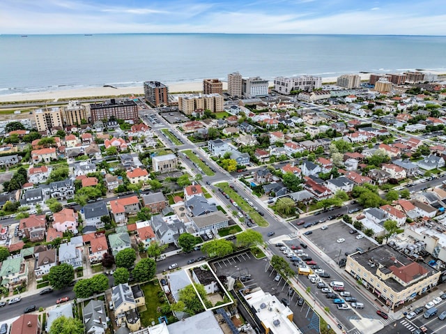 5 E Walnut St, Long Beach, NY 11561 - aerial overview of property's location with a large body of water and nearby urban area