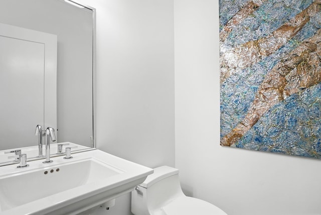 27 Lavender Ln, Rye Brook, NY 10573 - bathroom with a sink and toilet