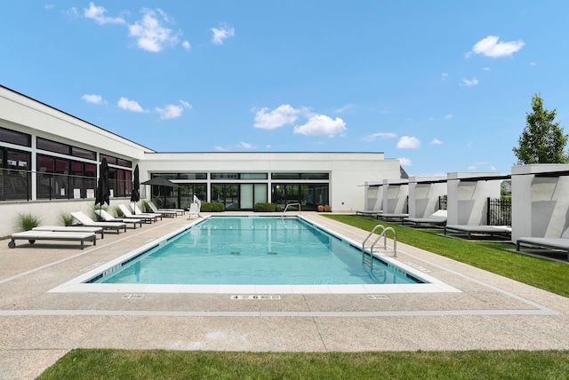 27 Lavender Ln, Rye Brook, NY 10573 - community pool featuring a patio area