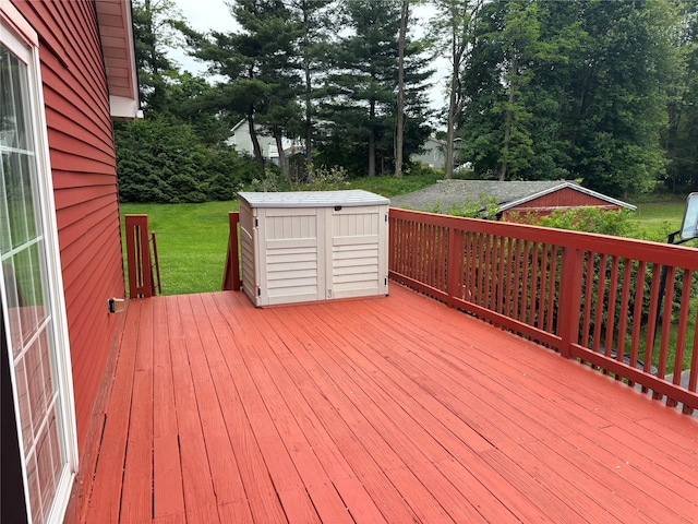 6 Windmill Rd, Poughkeepsie, NY 12601 - wooden deck with a yard and view of scattered trees