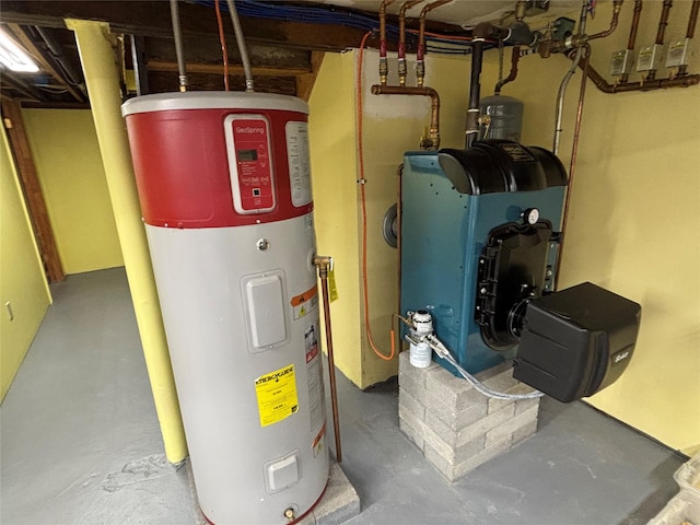 6 Windmill Rd, Poughkeepsie, NY 12601 - utility room featuring water heater