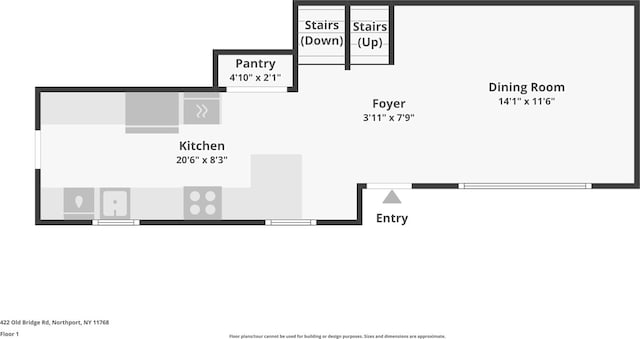 422 Old Bridge Rd, Northport, NY 11768 - room layout