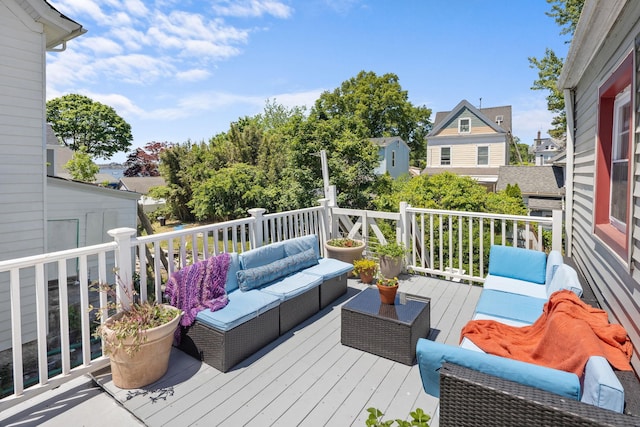 37 Centre St, Bronx, NY 10464 - deck featuring outdoor lounge area