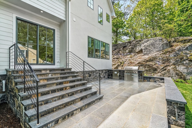 2 Lavender Ln, Rye, NY 10580 - view of patio with entry steps